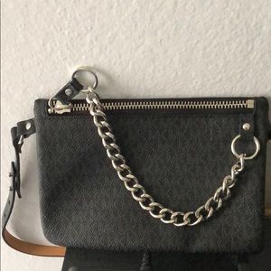 Black Michael Kors wristlet